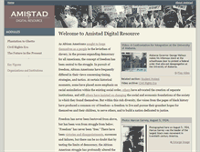 Tablet Screenshot of amistadresource.org